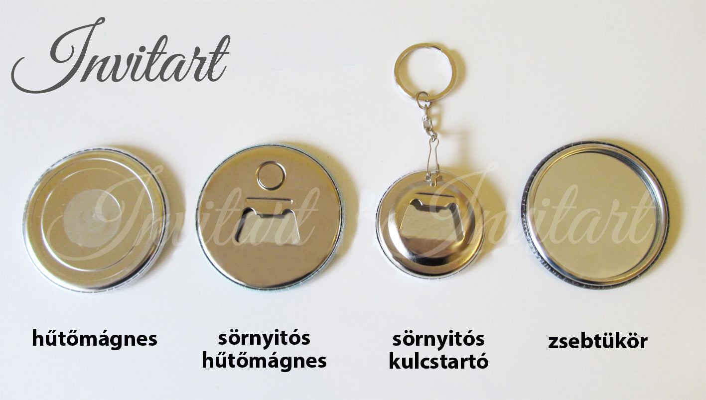 Sörnyitós kulcstartó köszönetajándék