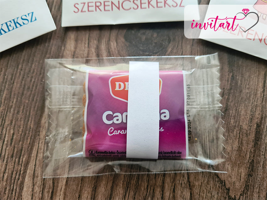 Szerencsesüti, szerencsekeksz köszönetajándék