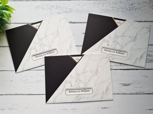 Arama esküvői meghívó