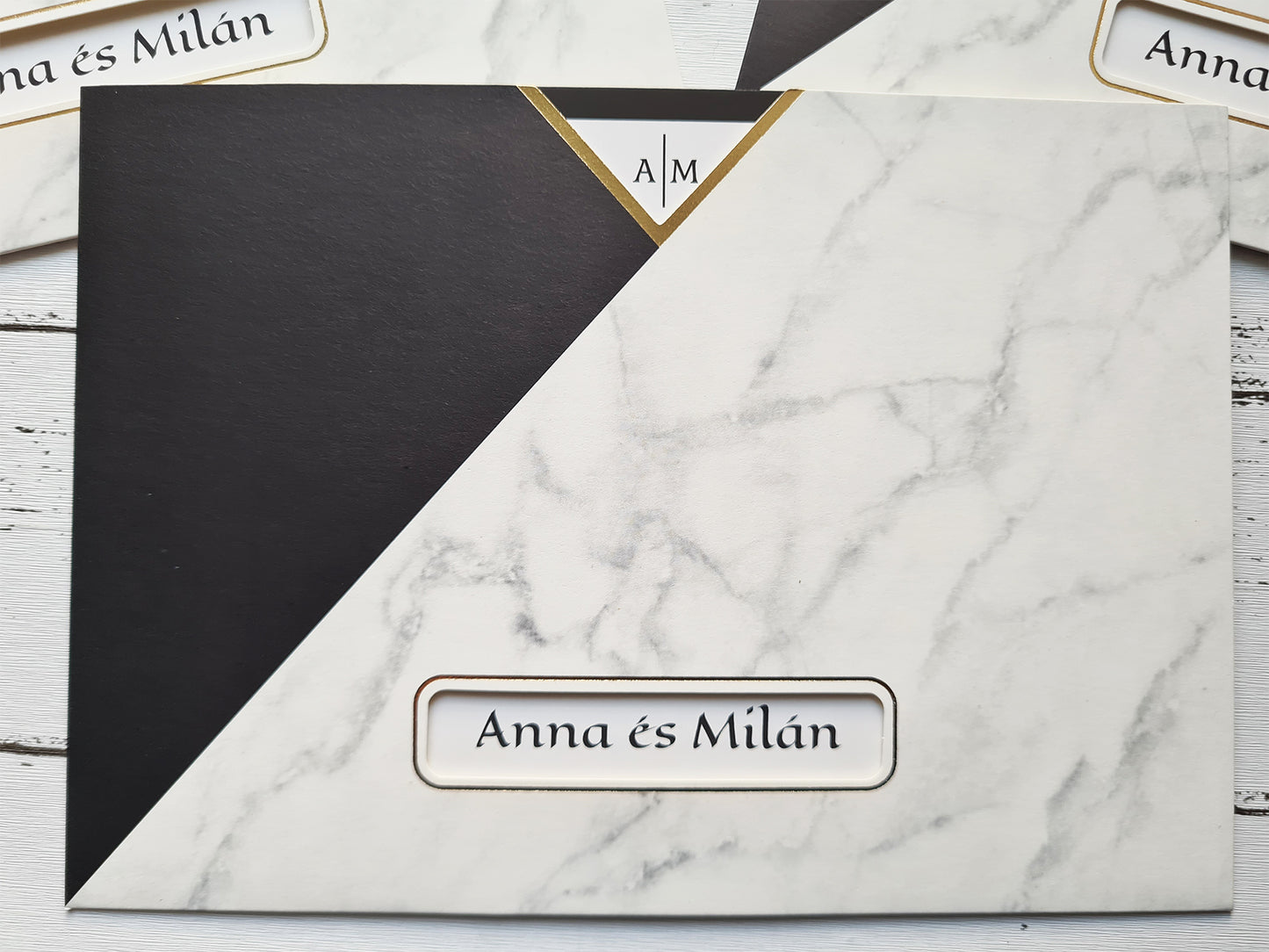 Arama esküvői meghívó