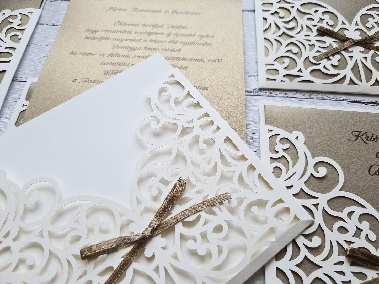 Főnix esküvői meghívó