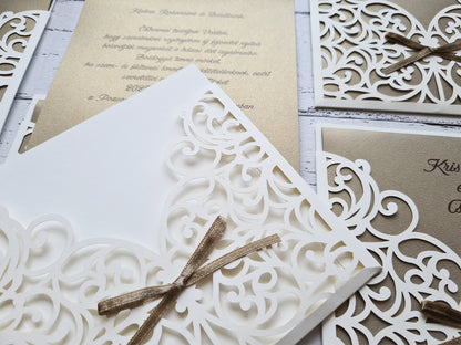 Főnix esküvői meghívó