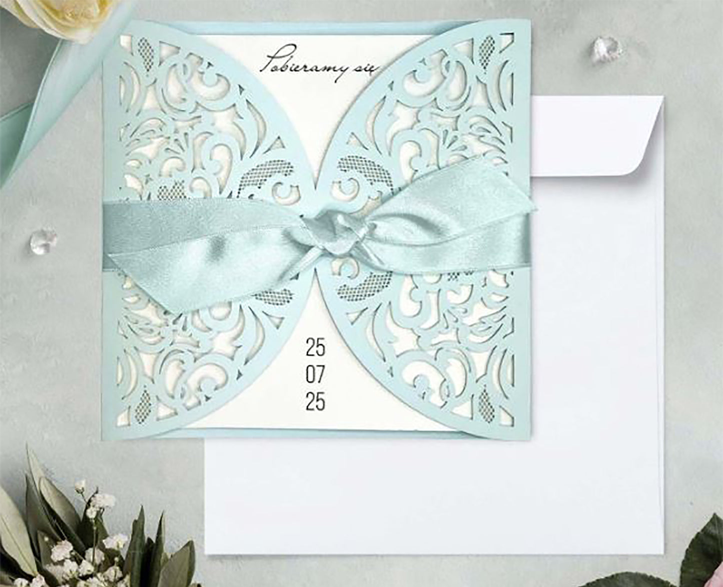 Jégvarázs esküvői meghívó