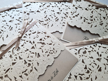 Melódia esküvői meghívó