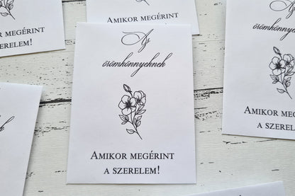 Az örömkönnyeknek - esküvői zsebkendő