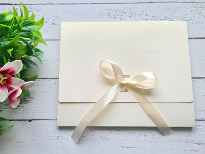 Emlékkendő csipke díszítéssel - szülőköszöntő, tanúfelkérő, egyedi ajándék különleges alkalmakra