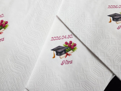 Egyedi szalvéta esküvőre, rendezvényre