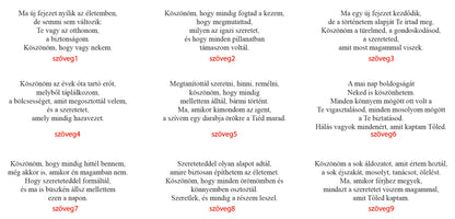 Emlékkendő csipke díszítéssel - szülőköszöntő, tanúfelkérő, egyedi ajándék különleges alkalmakra
